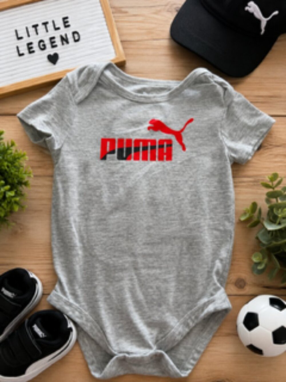 🩶 PUMA Baby Bodysuit – Size Large (L/G) 🩶